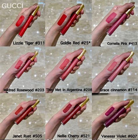 gucci lip oil|best gucci lipstick shades.